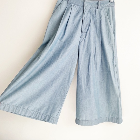 Lovers + Friends Light Blue Wide-Leg Pants - Picture 4 of 4